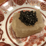 日本料理 たかむら - かぶらもちエストラキャビアのせ