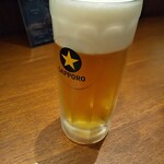 もつ鍋 田しゅう - 生ビール