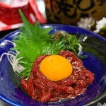 Horse sashimi yukhoe