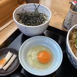 手打ちそば きた戸 - DX卵かけご飯250円