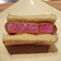 焼肉うしごろ 横浜店 - ☆牛フィレカツサンド(#^.^#)☆