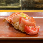 江戸前 寿し政 - 鮪 蛇腹