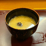 江戸前 寿し政 - しじみの味噌汁