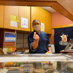 江戸前 寿し政 - お茶目な大将♡