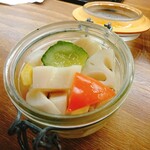 原価ビストロBAN！ - 野菜ピクルス  300円