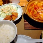 やよい軒 - 辛旨チゲ定食 930円 ♪