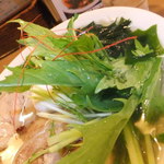 ラーメン櫻島 - 鯛だしラーメンのアップ　【　２０１２年８月　】