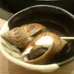 日本料理・ふぐ　桃 - ばい貝です