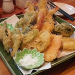大松 - 天麩羅盛り合わせ