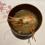 きね鮨 - ・海老の味噌汁