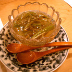 よしはら - ≪2012年８月≫ジュンサイの酢の物。