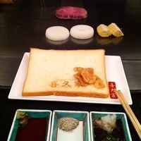 喜久家 - 喜久屋のロゴ入りパン