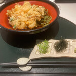 兎に角 - かき揚げ茶そば