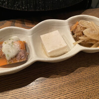 米澤牛DINING べこや - 前菜3種