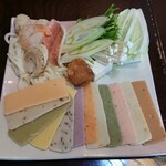 町屋 清水庵 - 餅しゃぶスペシャル