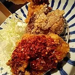 Karaage No Tensai - デカから（黒・白・赤）