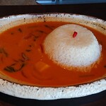 Ｒ食堂 IWATA CURRY - 磐田野菜カレー(大盛)