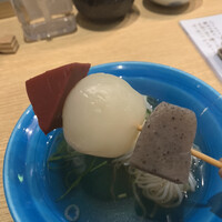 おでん 鈴 - こんにゃく。可愛い。