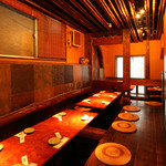 縁側屋 - 20名様まで入れる2階の宴会用個室は掘りごたつ