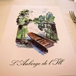 オーベルジュ・ド・リル トーキョー - メニューの表紙