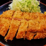 とんかつ 力亭 - 大ロースかつ定食