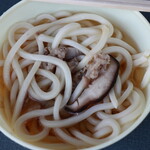 欽明館 - 原木しいたけ肉入りうどん