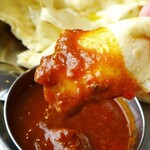インドカレー＆ナン ゴーゴームンバイ - スパイシーマトンカレー