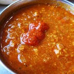 インドカレー＆ナン ゴーゴームンバイ - 粗びきキーマカレー