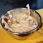 鳥長 - チューリップ制作中