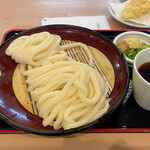 おうどん 瀬戸晴れ - ざるうどん中　490円