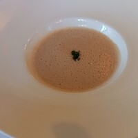 シェ・コーベ - フランス産マロンのスープ