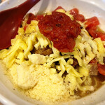 拉麺大公 - 【限定】チーズon・miso混ぜそば