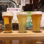 ビール&ワイン エキチカバル - ベアレン3種呑み比べセット
