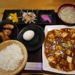 中国飯店佳里福 - ランチの麻婆豆腐定食