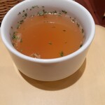 グリル マルヨシ - セットのオニオンスープ
