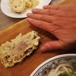 みやさん - 大迫力のホルモン天ぷら