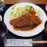 Yoshidaya - トンカツ定食（ランチメニュー）750円、税別