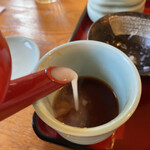 Teuchi Soba Miyajima - 蕎麦湯　トロトロで白濁