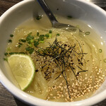 炭火焼肉 久 - 冷麺