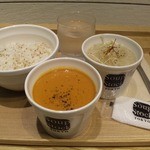 Soup Stock Tokyo - スープストックセット（オマール海老のビスク・サムゲタン・白胡麻ご飯）