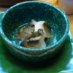 鮨 来多老 - 塩蒸し鮑。