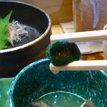 鮨 来多老 - エメラルドグリーンの肝！