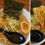 麺's キッチン 蒼天 - ワンコインランチ　らーめん（醤油）500円