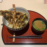 兎に角 - 穴子一本天丼