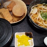 越後 - 料理写真:とってもお得なおでん定食。おでんの美味しい季節ですねぇ。
