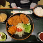 レストラン八白 - ヒレカツ定食