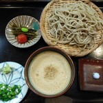 ほり田 - 2019.2 手挽き粗挽き蕎麦の〈ごまだれせいろ〉