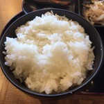 焼肉 喜一 - ご飯