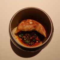 TexturA - よだれ鶏のタレ＆もち豚焼き餃子