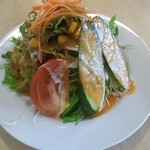 インドカレーレストランプルニマ - ミニサラダ